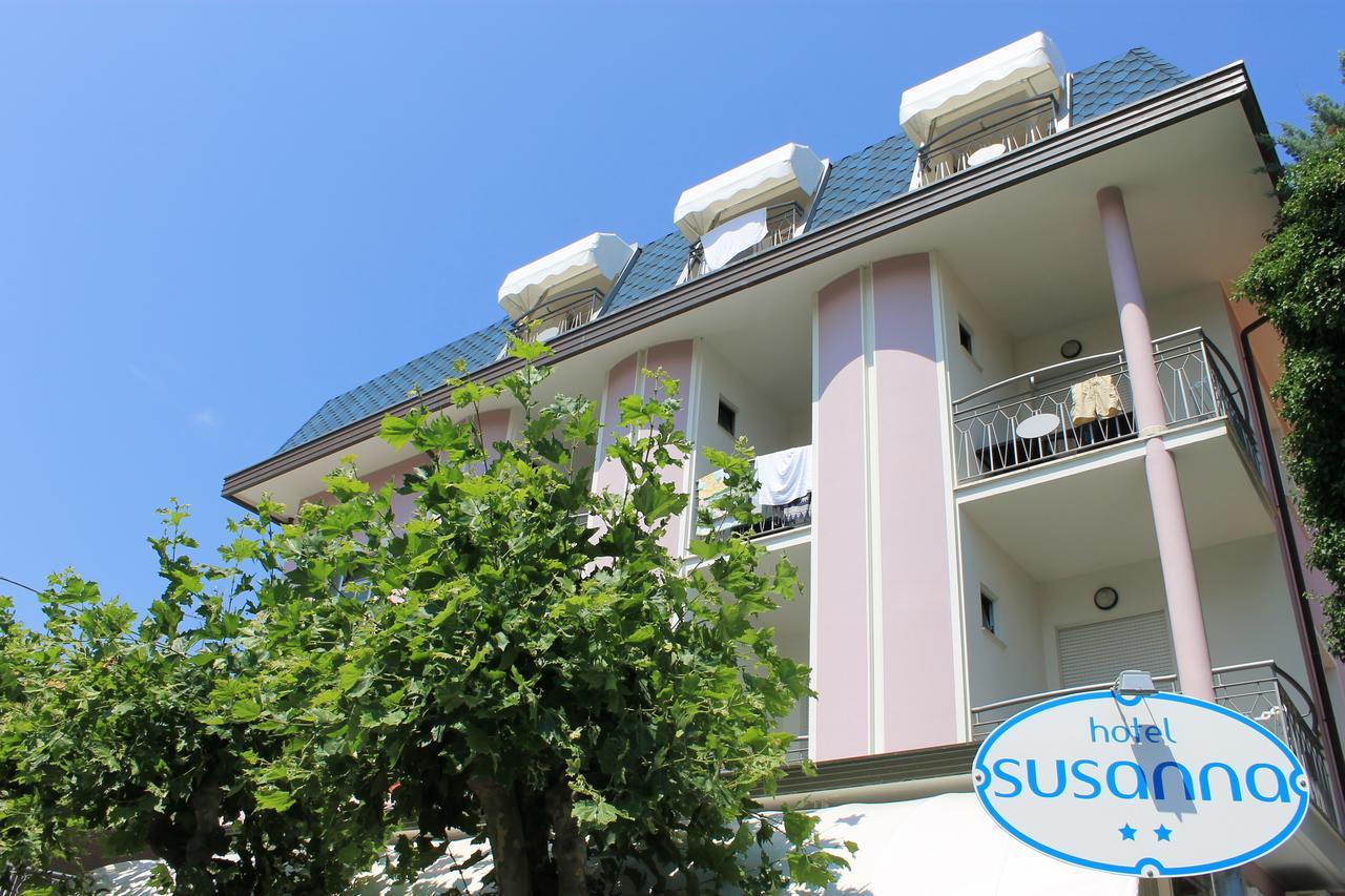 Hotel Susanna Римини Экстерьер фото