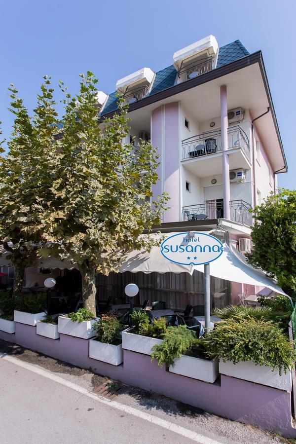 Hotel Susanna Римини Экстерьер фото